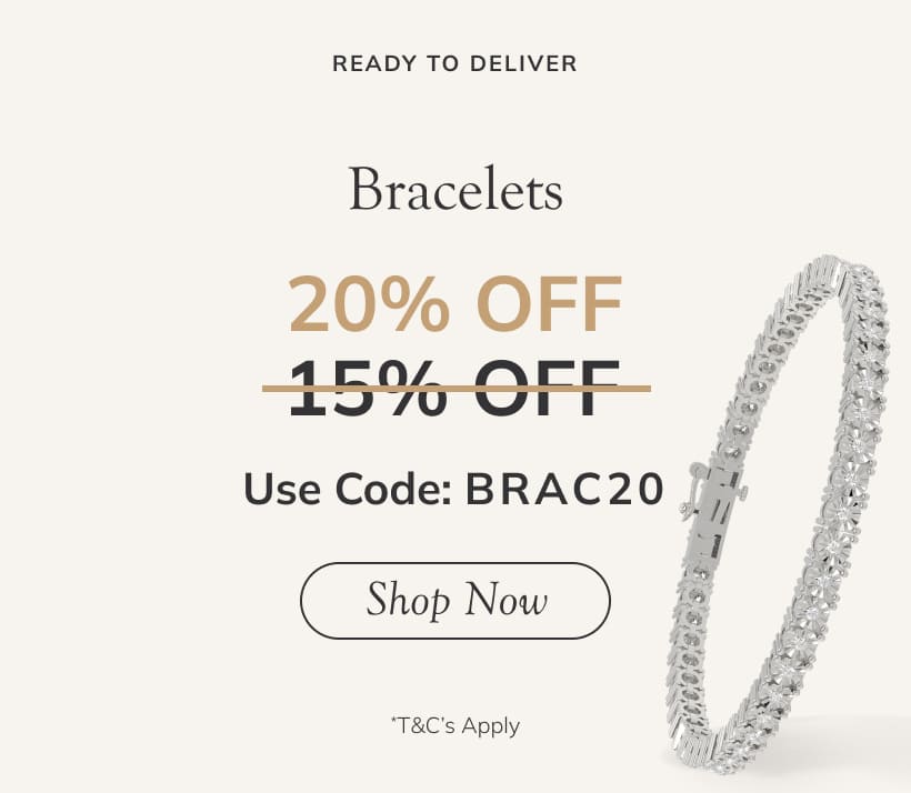 Bracelets 15% OFF
