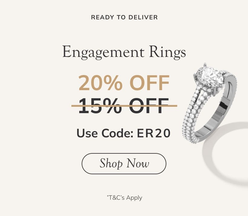 Engagement Rings 15% OFF